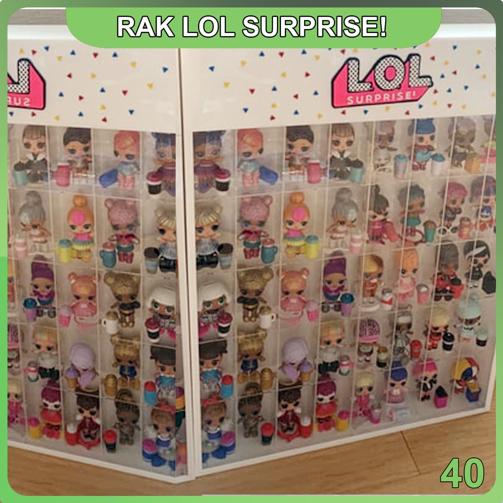

Ral LOL Suprise KW isi 40 Bahan Acrylic/Akrilik