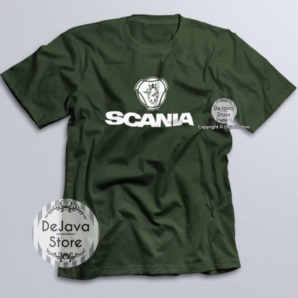 Kaos Bismania Scania Logo, Baju Bis Community, Pakaian Bus Shd Bmc Setra, Tshirt Distro | 380-7