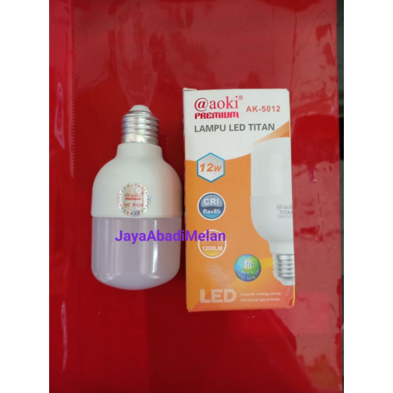 LAMPU LED KAPSUL 12 WATT / LAMPU LED TABUNG 12W TITAN AOKI
