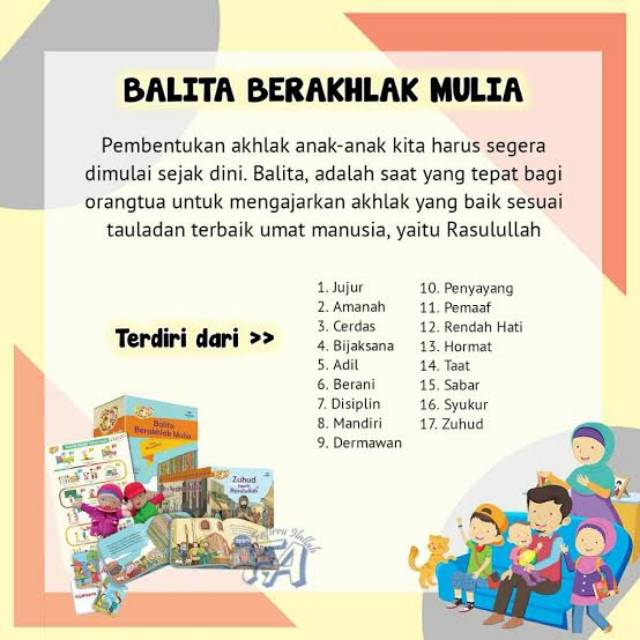 Balita berakhlak mulia