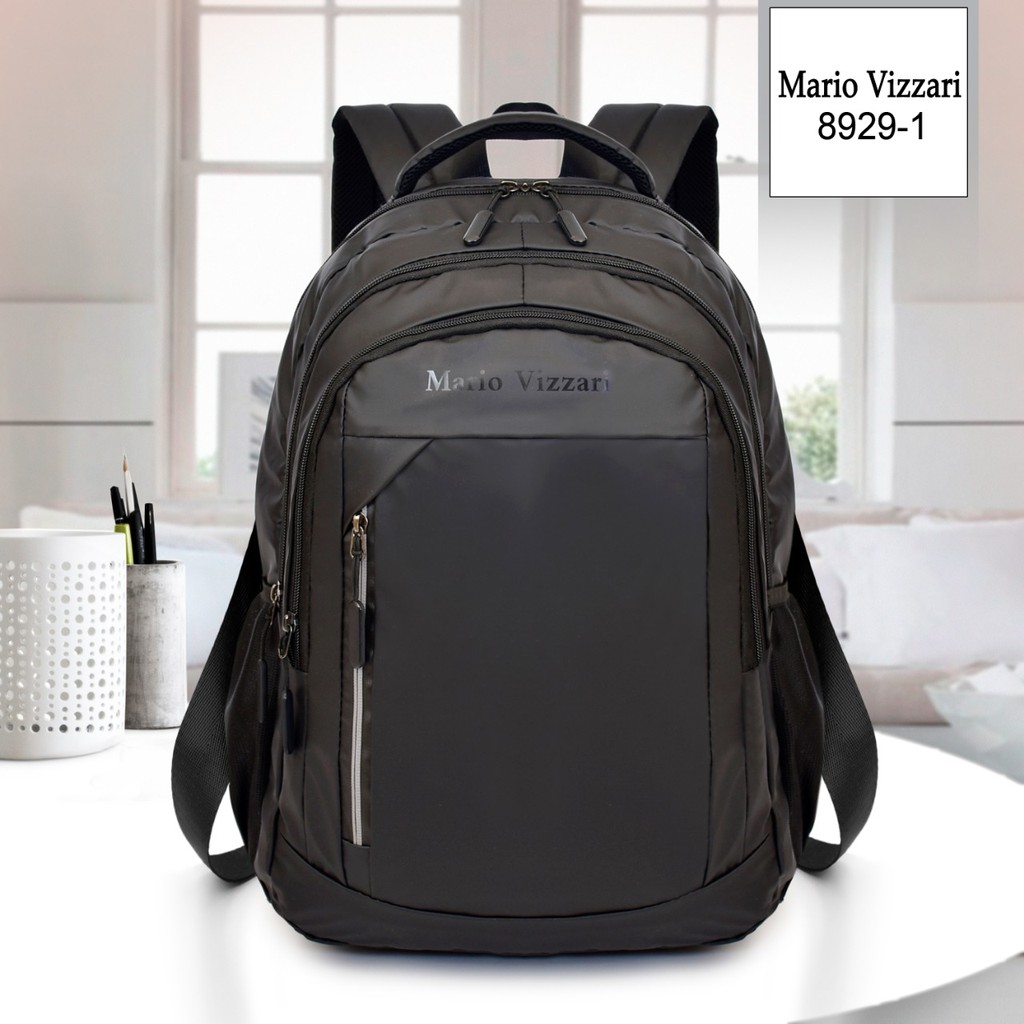 RANSEL BACKPACK BAHAN PARASUT TAS LAPTOP ~ 8929-1 ~