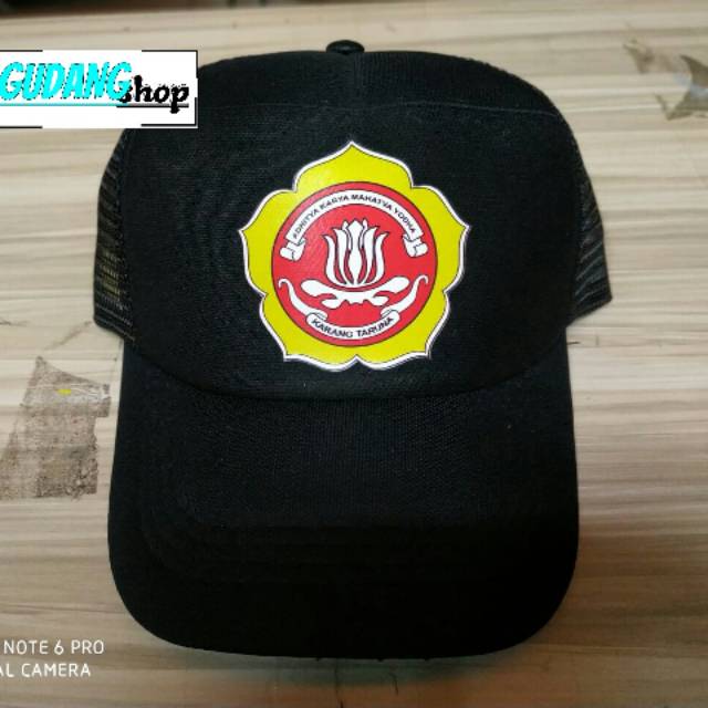 Topi jaring trucker karang taruna nusantara topi karang taruna hitam