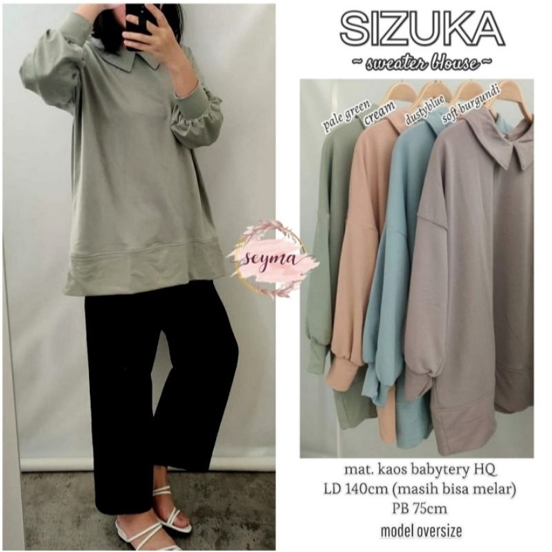 SIZUKA SWEATER BLOUSE ORI SEYMA