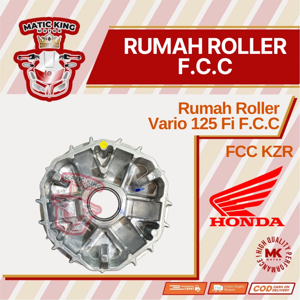 Rumah roller Face Comp Vario 125  Techno KZR asli FCC Thailand