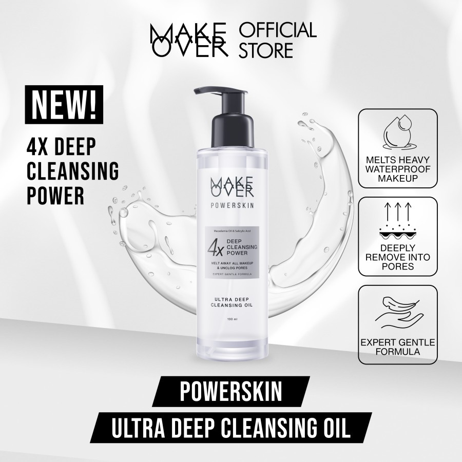 Makeover  Powerskin Ultra Deep Cleansing Oil 190 ml