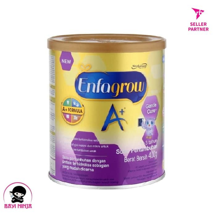 BNJ996 ENFAGROW A + Gentle Care Susu Pertumbuhan 13 Tahun Tin 400g