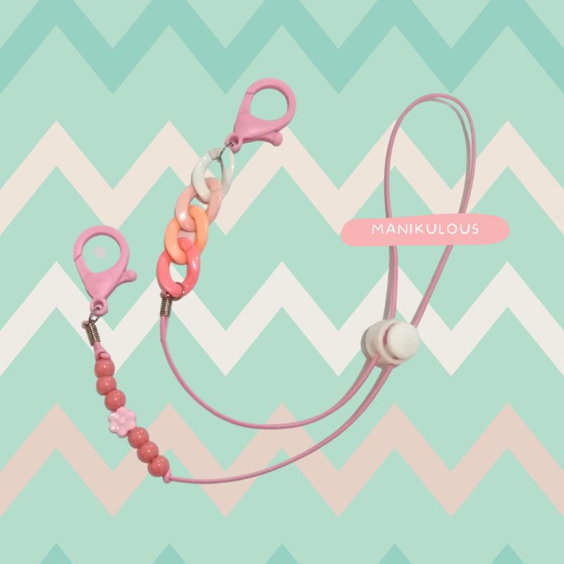 2in1 Strap Masker Konektor Masker Aesthetic MANIKULOUS