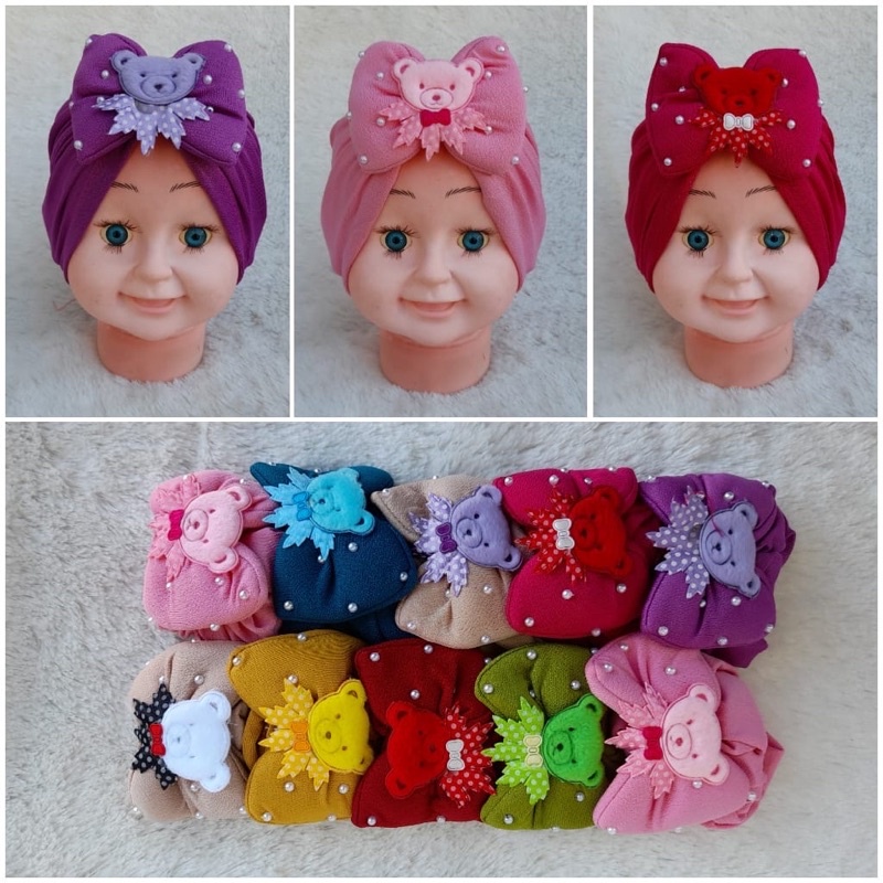 Turban Bayi Sakhi / Turban Anak / Turban / Turban Bayi Permpuan