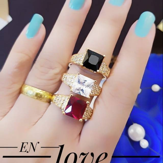 Xuping cincin lapis emas 24k 3019k