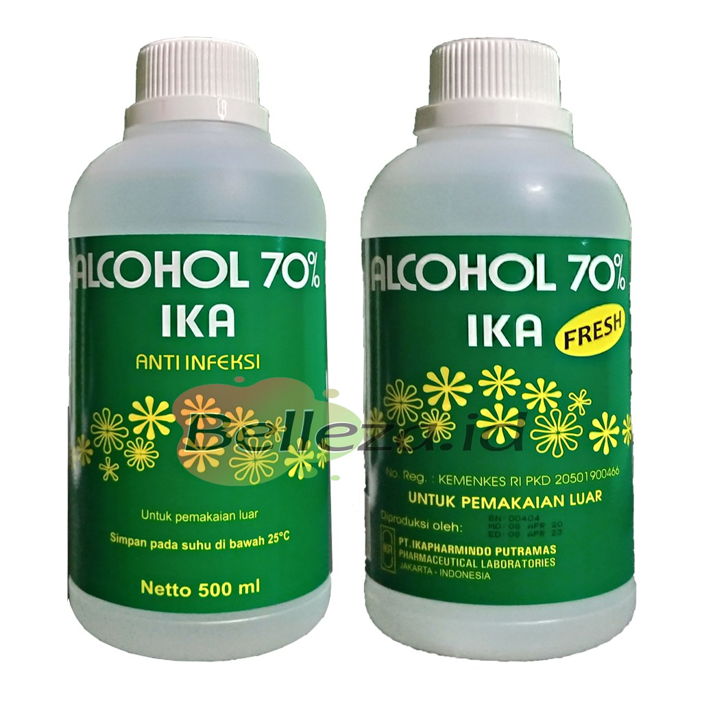 Alkohol Ika 70% Anti Infeksi / Antiseptik Luar 500 ml