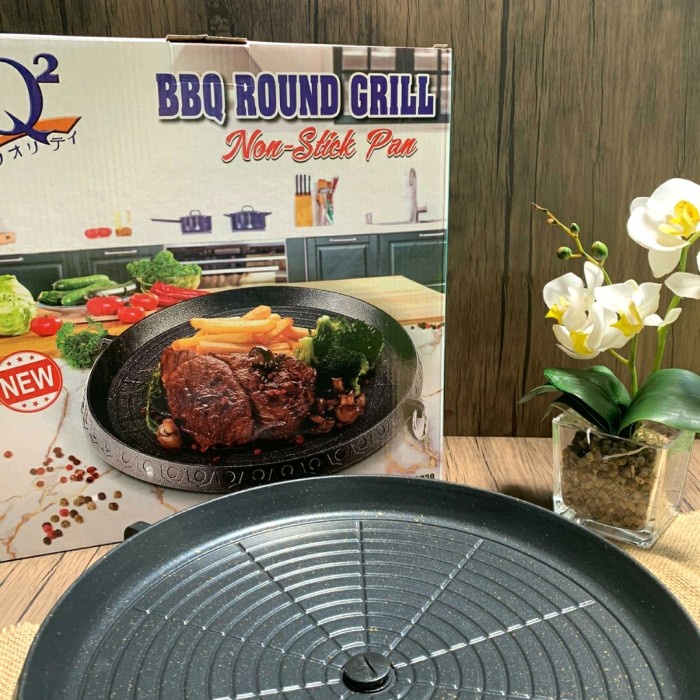 Bbq Round Grill Pan
