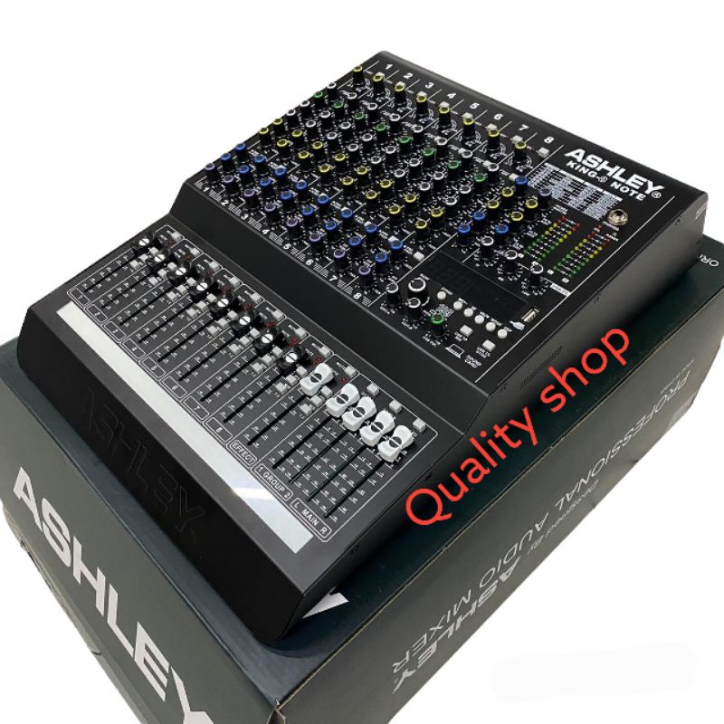 Mixer Ashley 8 Channel King8 Note Baru Supports Pc