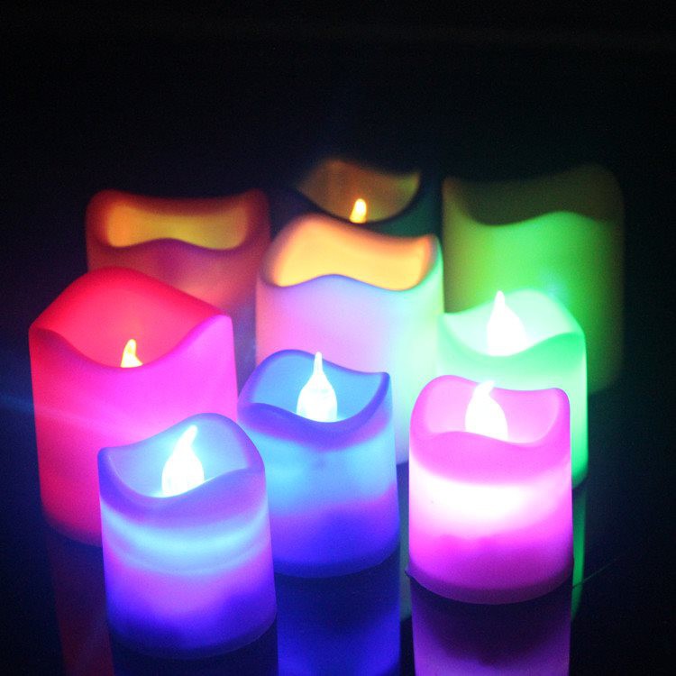 Swopply HL0049 Lampu Lilin LED mini Lampu Cande Light Portable Lampu Hias Mini