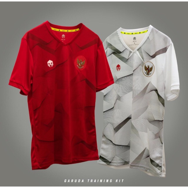 JERSEY MILLS TRAINING KIT TIMNAS INDONESIA 100% ORIGINAL