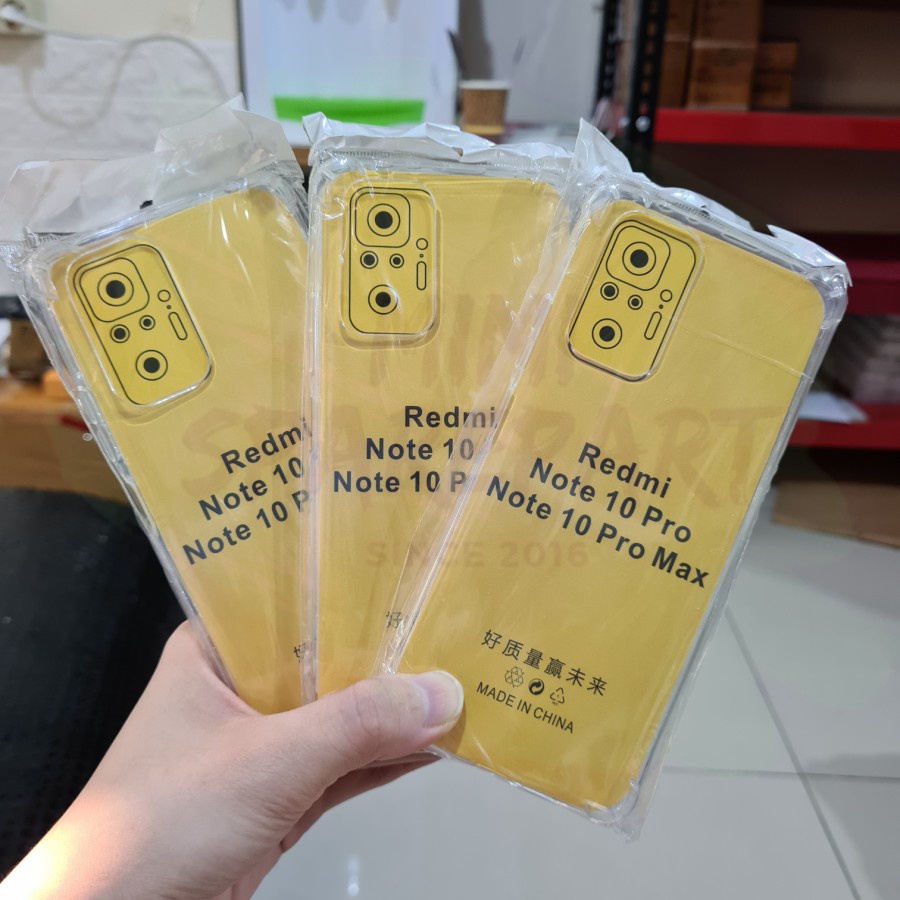 REDMI NOTE 9 NOTE 9 PRO NOTE 10 NOTE 10S NOTE 10 PRO CASE ANTICRACK SOFT SILIKON BENING CLEAR TRANSPARAN SOFTCASE