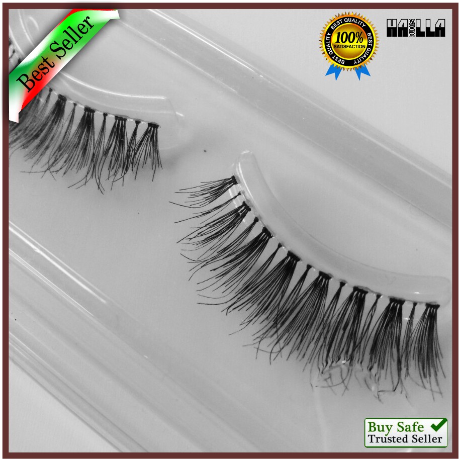 Bulu mata Palsu WISPY Fake Eyelash Natural Lembut Premium Bagus Murah Kualitas Export