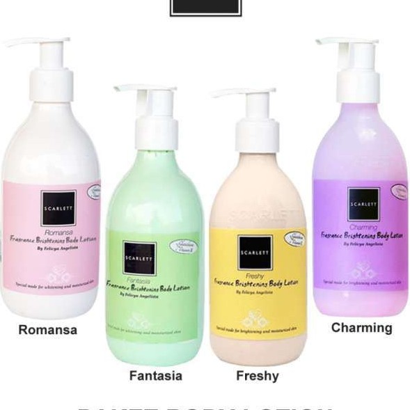 hand body scarlet whitening