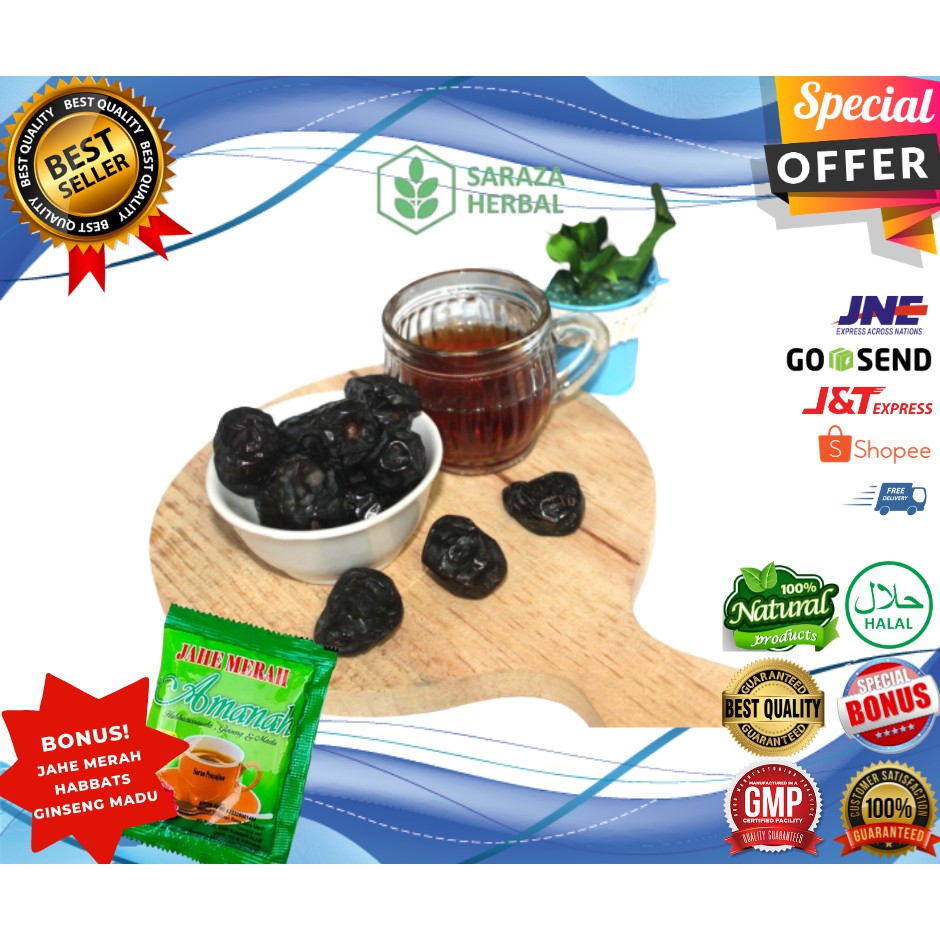 

KURMA AJWA 1 KG (KURMA NABI) ASLI MADINAH PREMIUM