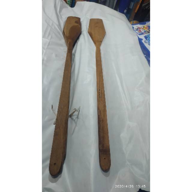 SUTIL KAYU ULIN BESAR/SPATULA KAYU ULIN panjang 90cm