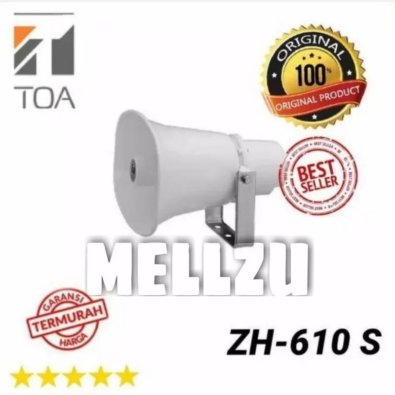 speaker TOA Horn ZH-610S Original 10 Watt TOA Horn speaker ZH-610 S
