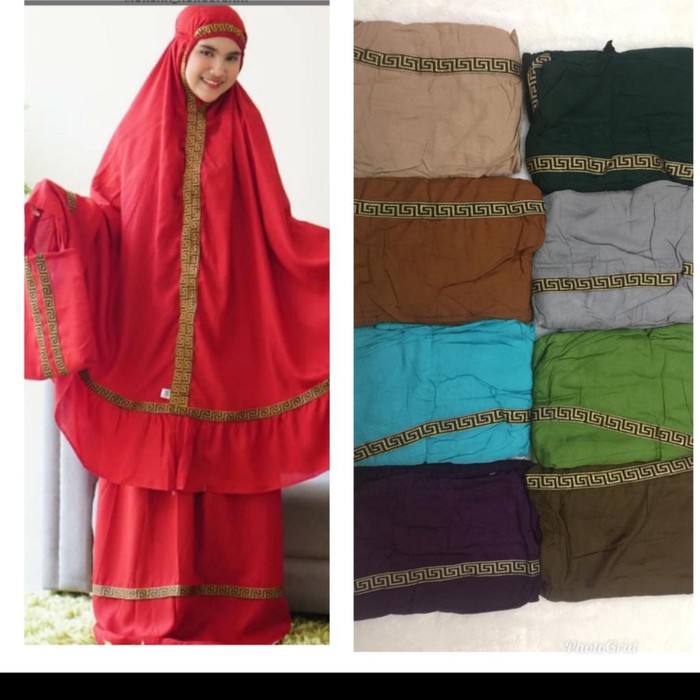 Bismillah Terbaru Mukena Katun Rayon Mix Renda Premium