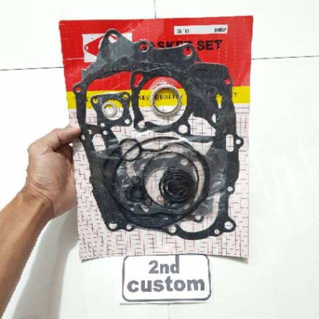 Paking full set Honda CG110 CG 110 fullset komplit repair kit blok block head karet cop top kopling 