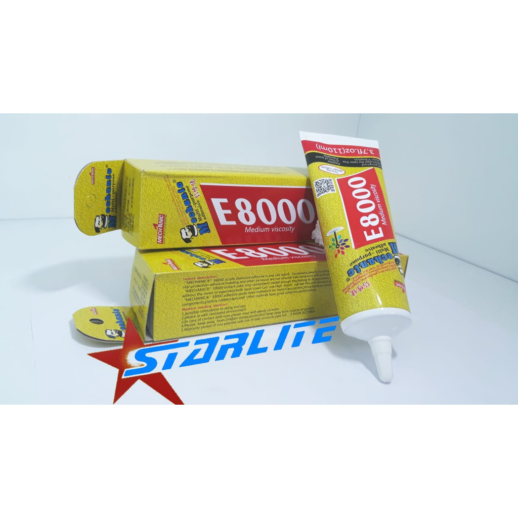 

GLUE MECHANIC E8000 110ML