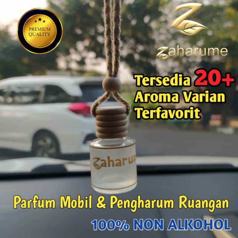 Parfum mobil dan pengharum ruangan 100% Non Alkohol, pewangi ruangan &amp; lemari aromaterapi Zaharume