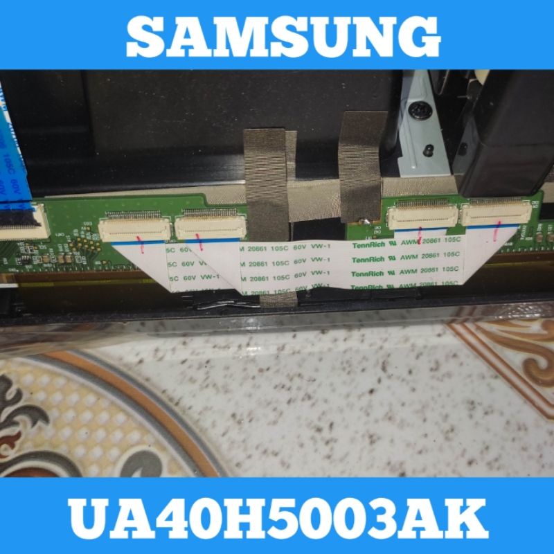 Kabel Flexible Tcon TV LED SAMSUNG UA40H5003AK Kabel Flexible Tcon TV SAMSUNG UA40H5003AK Kabel Flex