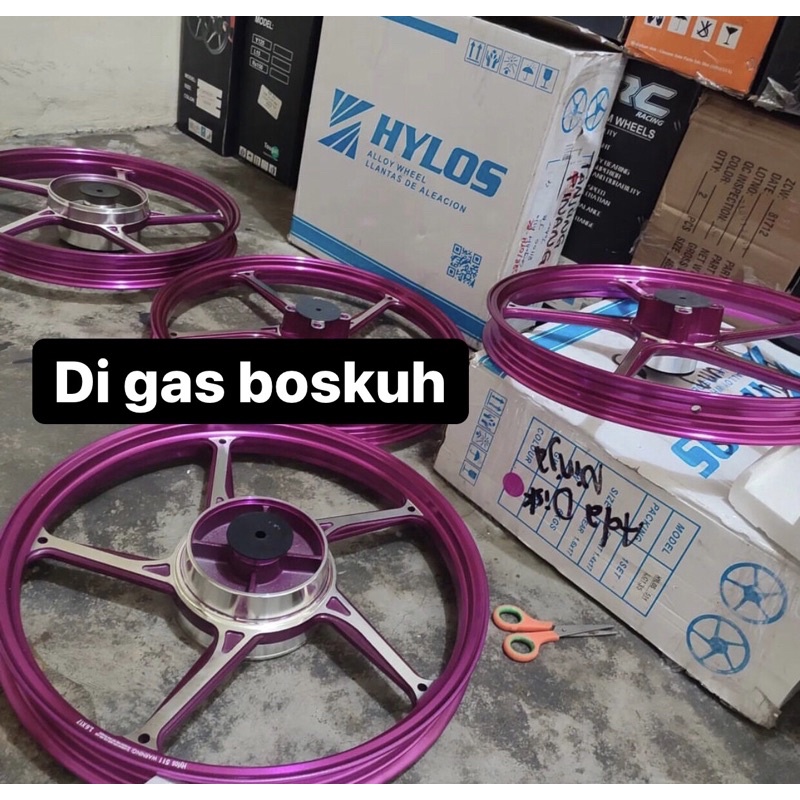 Velg pelek Enkei 511 Yamaha jupiter / F1zr / fizr / vega bebek yamaha ungu / purple