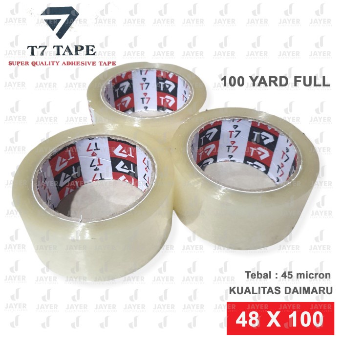 

Lakban Murah Bening / Coklat Setara Daimaru 48 X 100 y Full T7 Tape