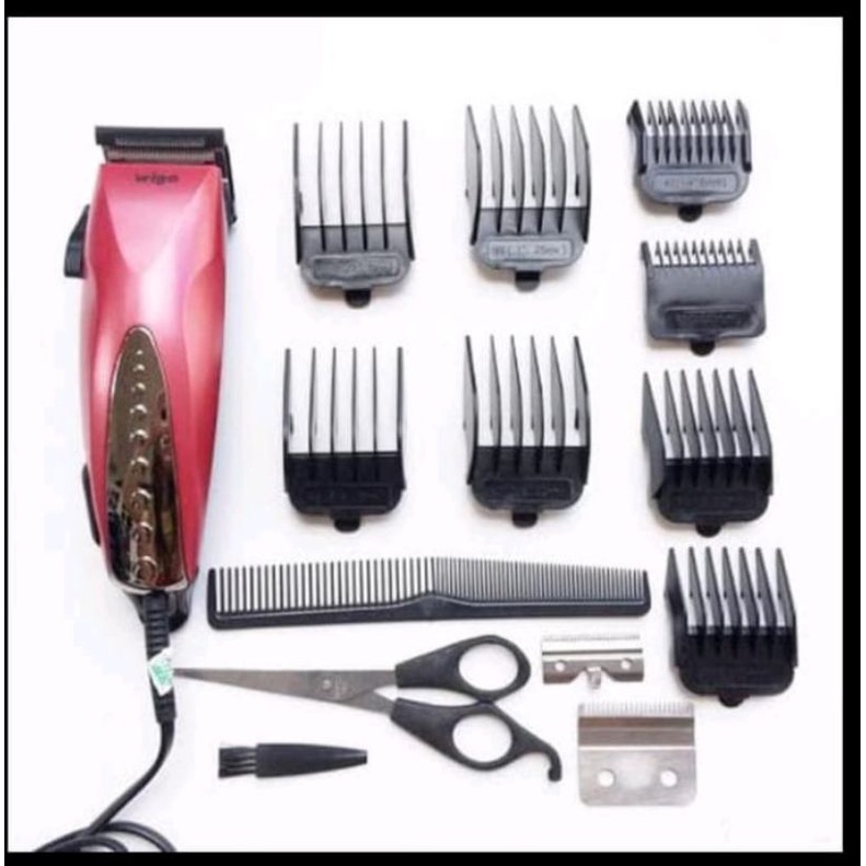 Alat Cukur Rambut Full Set WIGO 510 Hair Clipper Mesin Potong Rambut Elektrik Professional