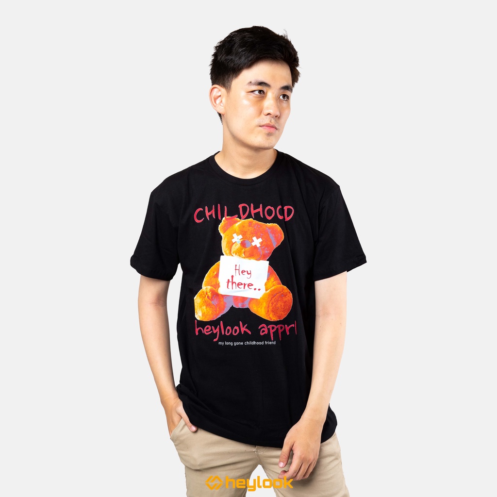 HEYLOOK Project - Hey There | T-Shirt Pria Wanita | Kaos Pria Wanita Unisex