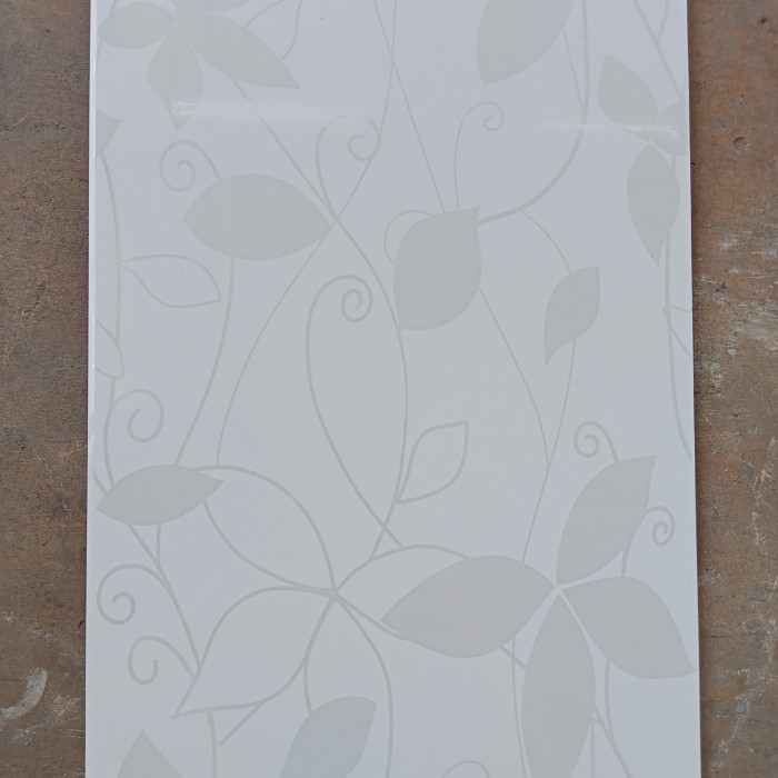 KERAMIK DINDING DAPUR KAMAR MANDI KIA AUTUMN WHITE 25X40 KW1