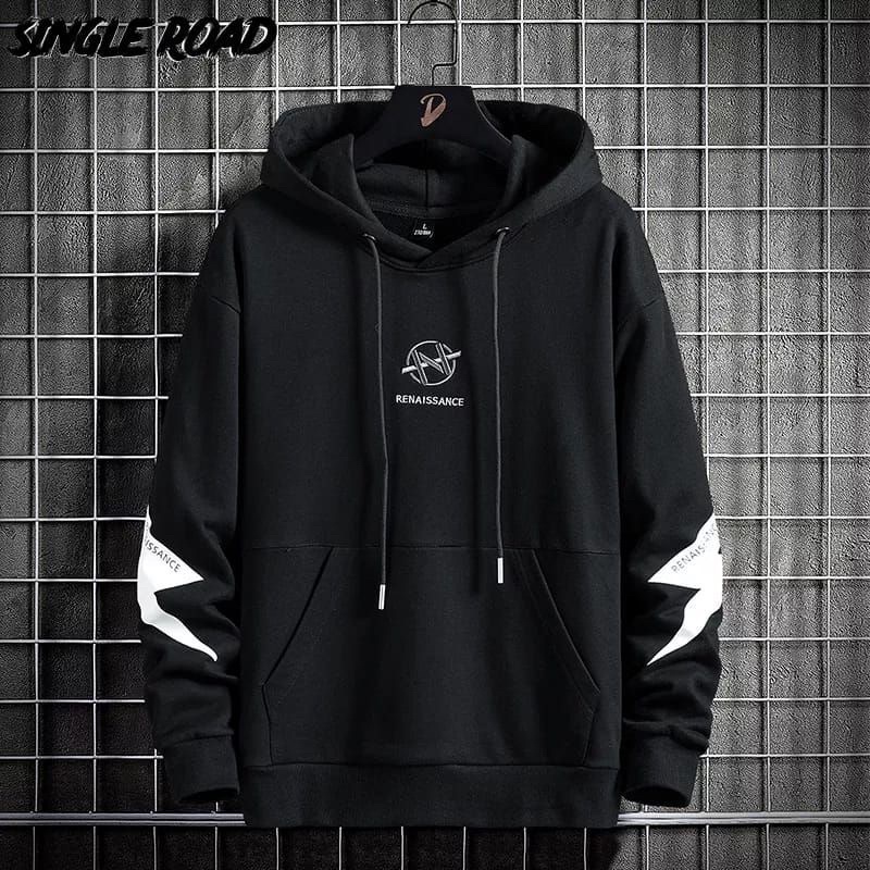 HOODIE smile Black FLECE PE//Hoodie pria wanita(FREE GANTUNGAN KUNCI/stiker)