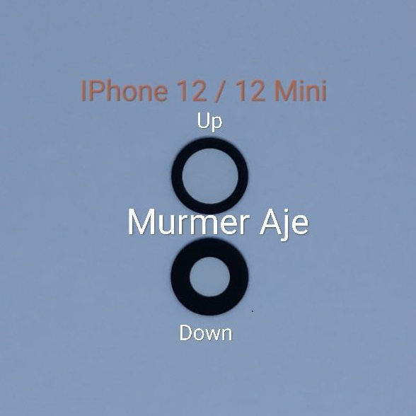 Camera Lens Lensa kamera kaca kamera belakang iPhone 12 - iPhone 12 mini