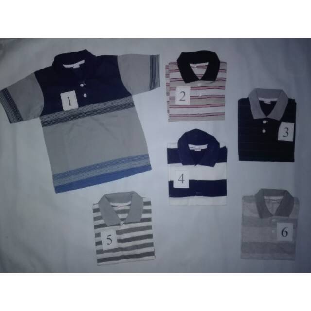 Kaos Salur Kerah Anak (L)