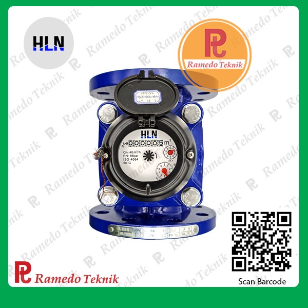 Water Meter Air Bersih HLN 3 Inch - Flow Meter Air Bersih DN 80 MM