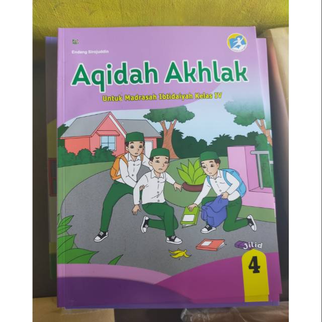 

ORI buku teks akidah akhlak K13 Arya duta kelas 4 edisi revisi terbaru