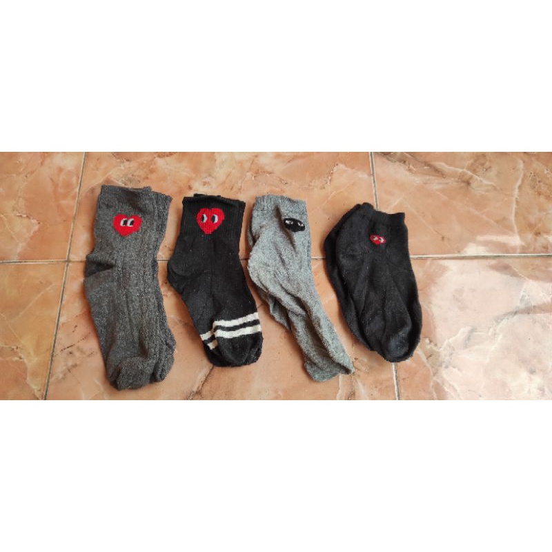 kaos kaki play cdg