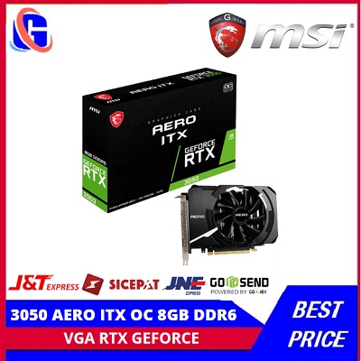 VGA MSI RTX 3050 AERO ITX OC 8GB DDR6