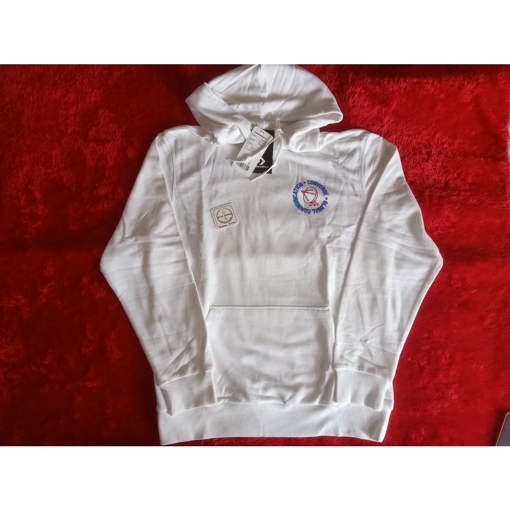 Hoodie Converse Globally White