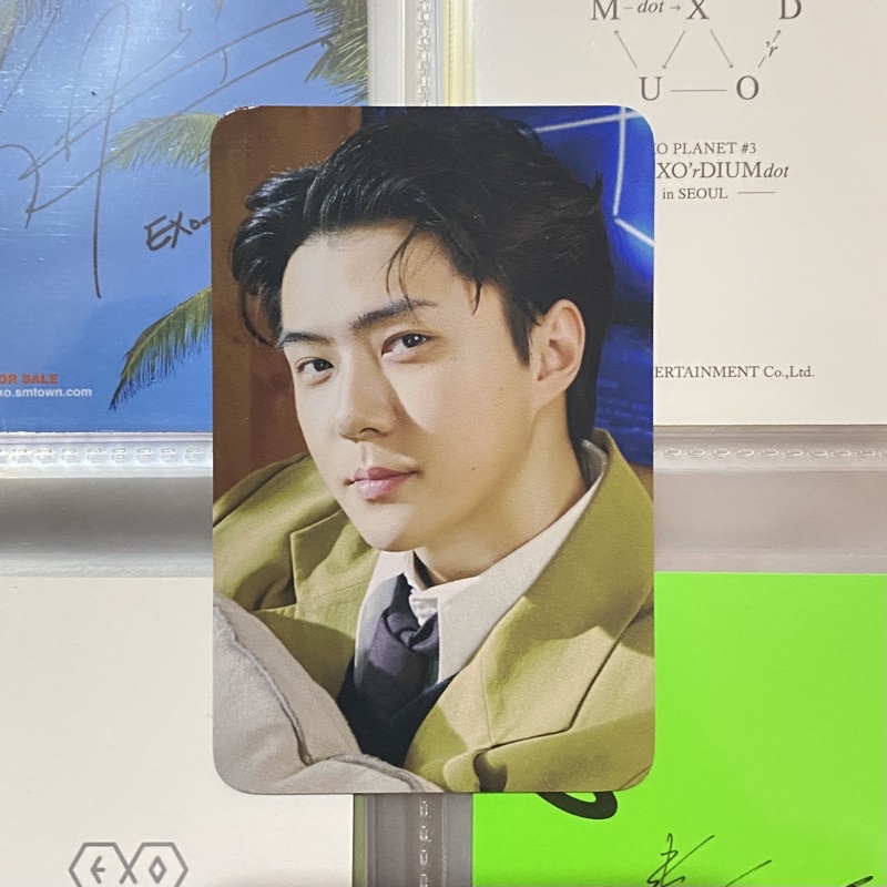 Sehun EXO Don’t Fight The Feeling DFTF Airpods Case MD Photocard Pc