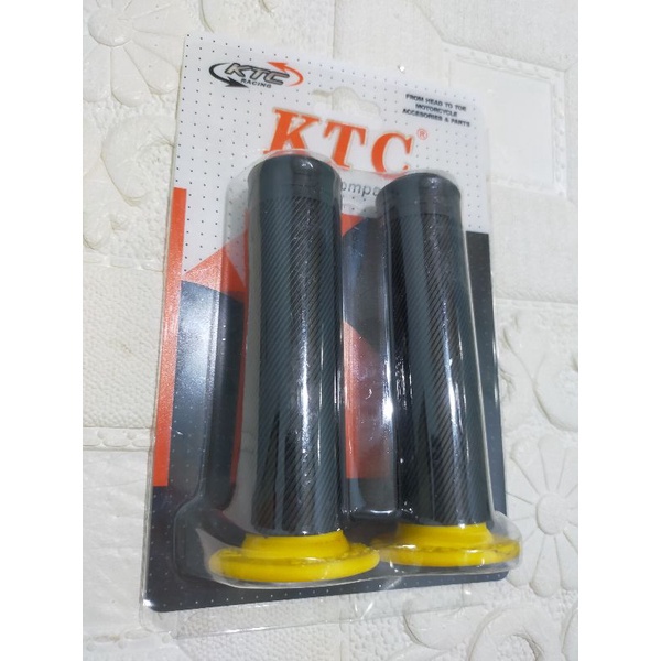 * handgrip barracuda variasi grip ktc racing bulu hangrip  grip ktc handfat karet bulu