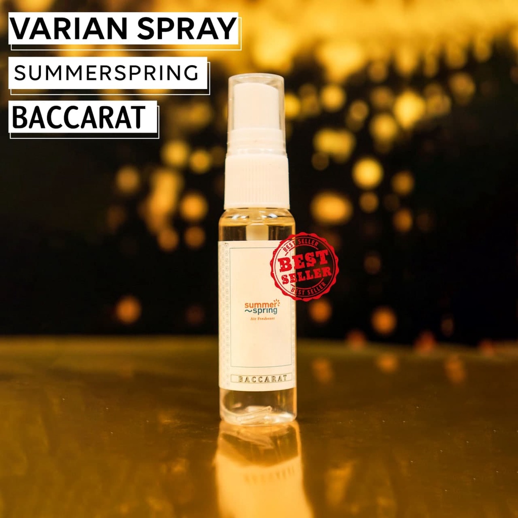 SummerSpring Spray Pengharum Mobil AC Aroma GODFREY (Baccarat) Pewangi Ruangan Kamar Tidur Parfum Kamar Mandi