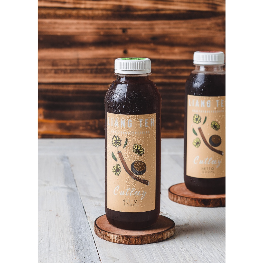 Cutleey - Liang Teh 500 ml ( Lo Han Kuo + Jelly ) Lo Han Guo
