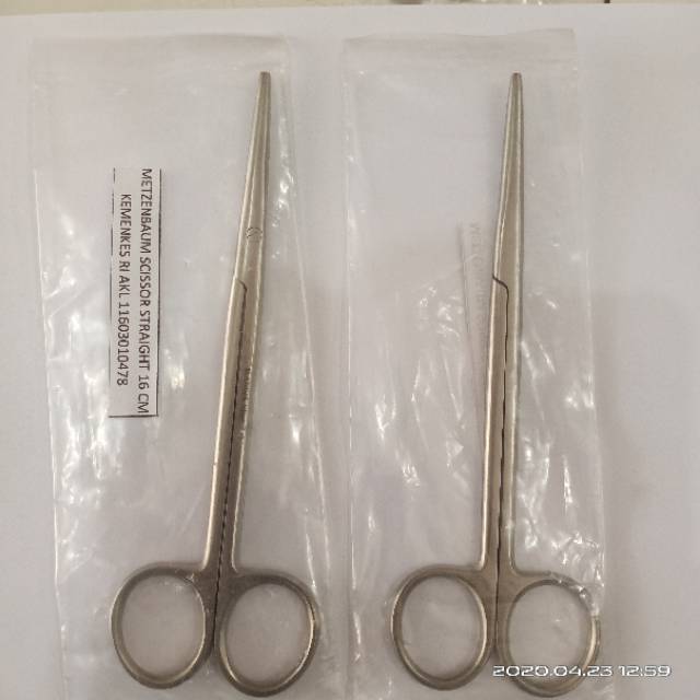 Gunting Metzenbaum 16cm Lurus