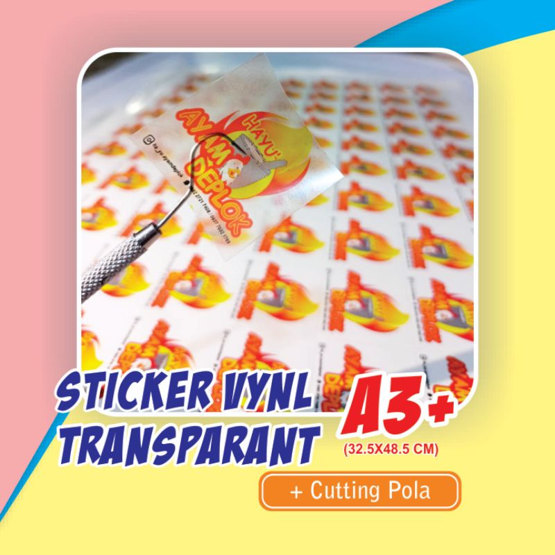 

CETAK STIKER VYNIL TRANSPARAN