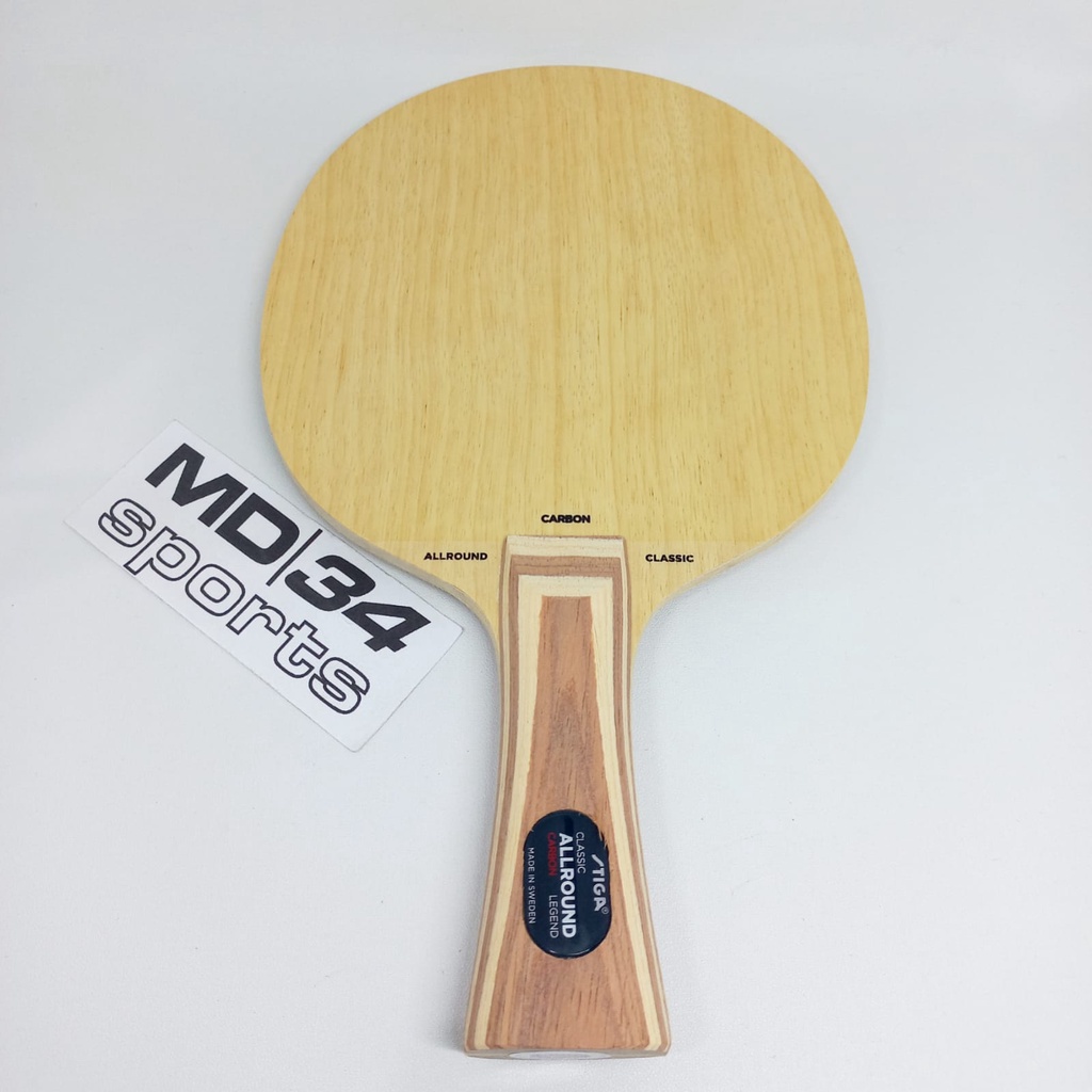 KAYU STIGA ALLROUND CLASSIC CARBON - Kayu / Blade / Bet Pingpong Murah