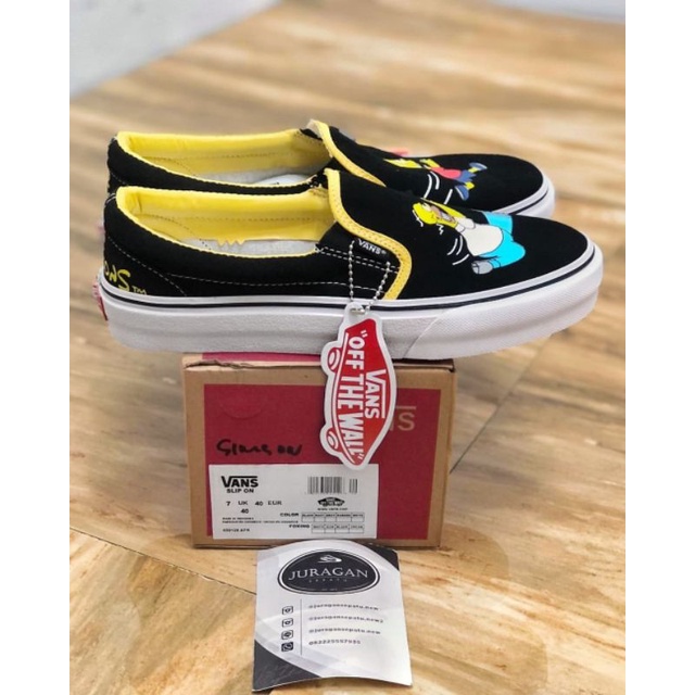 Vans Slip On x The Simpsons &quot;Homer &amp; Bart&quot;